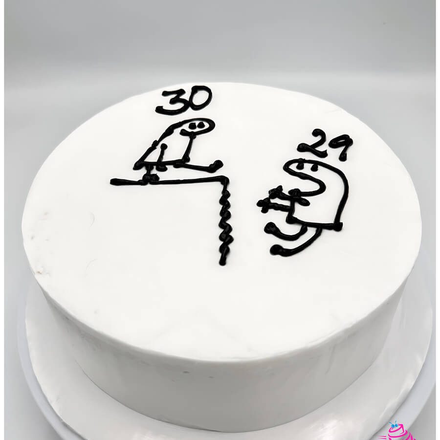 Flork Push 1Kg Cake